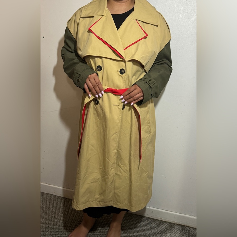 Charlotta Long Length Trench Coat